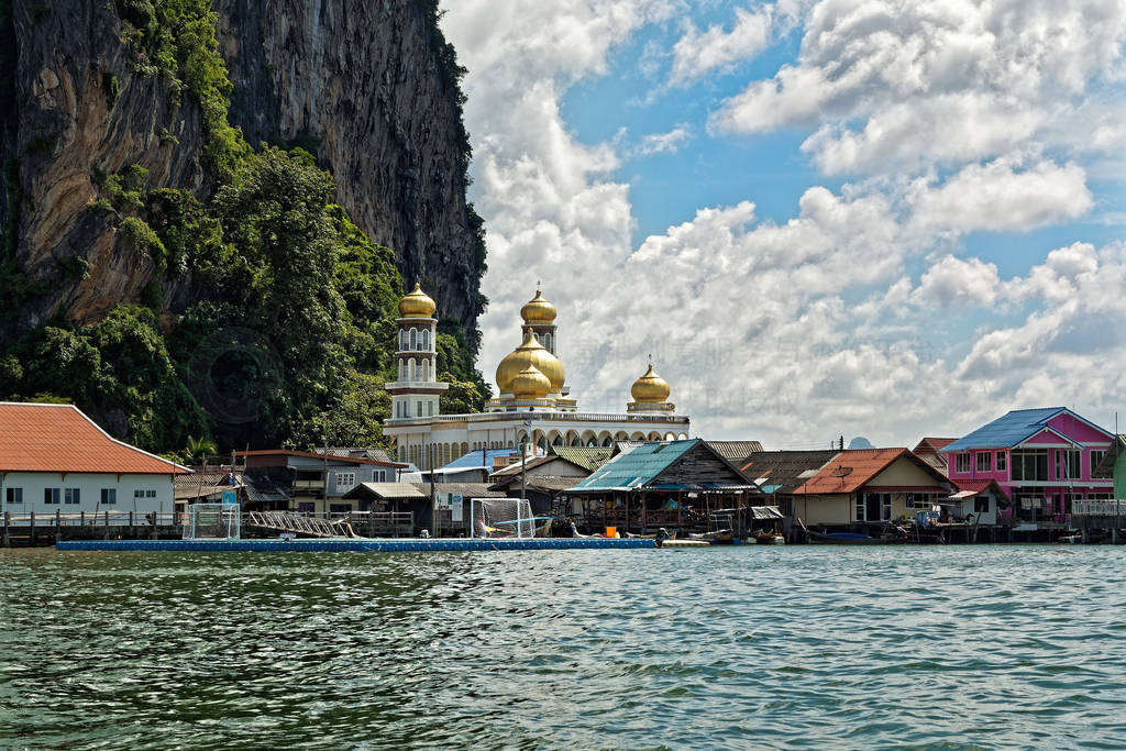 Thailand - Ao Phang-nga National Park, consists of an area of t