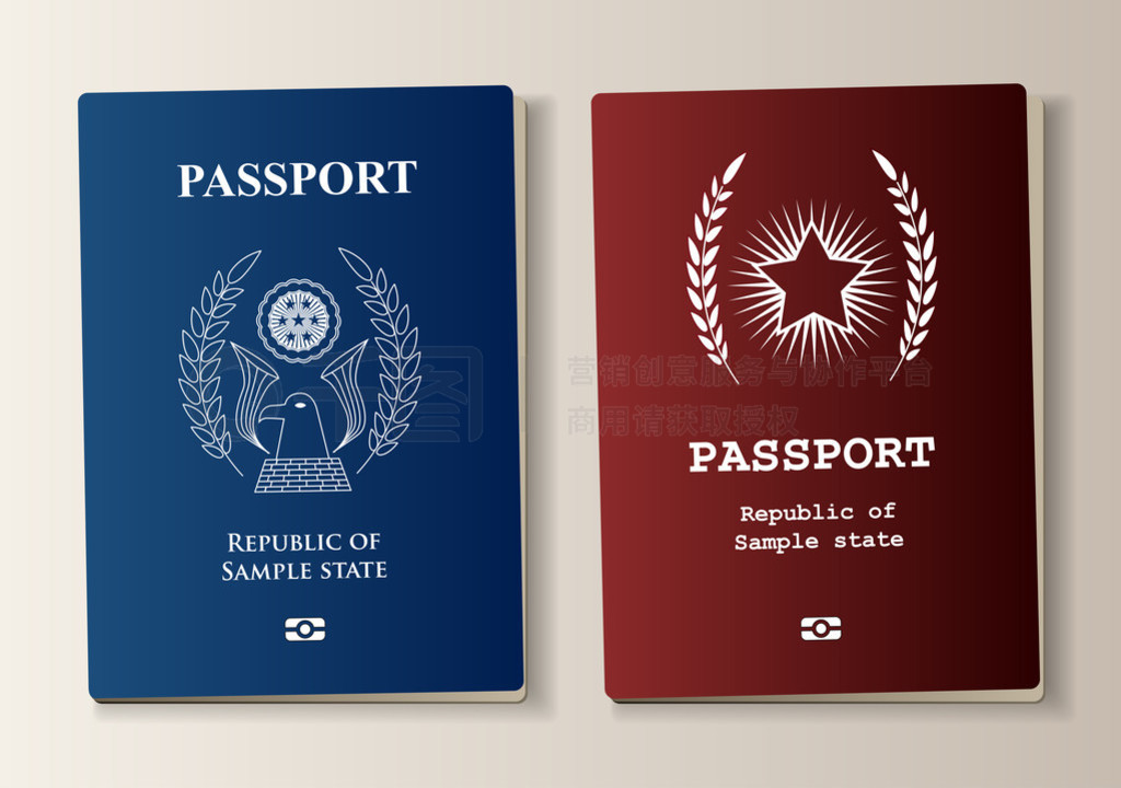 护照模板