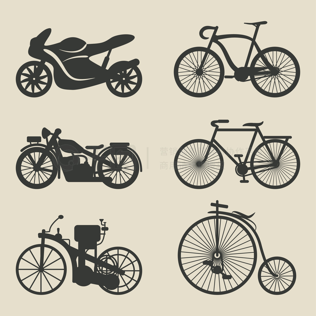 Symbole fr Motorrad und FahrradĦггͼ