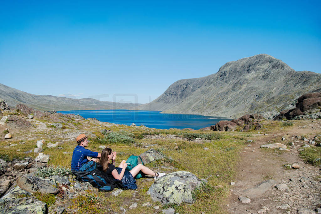 Ų Jotunheimen ҹ԰, ͽ Gjende  Besseggen ɽϢ