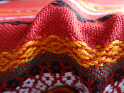 保加利亚传统图案布