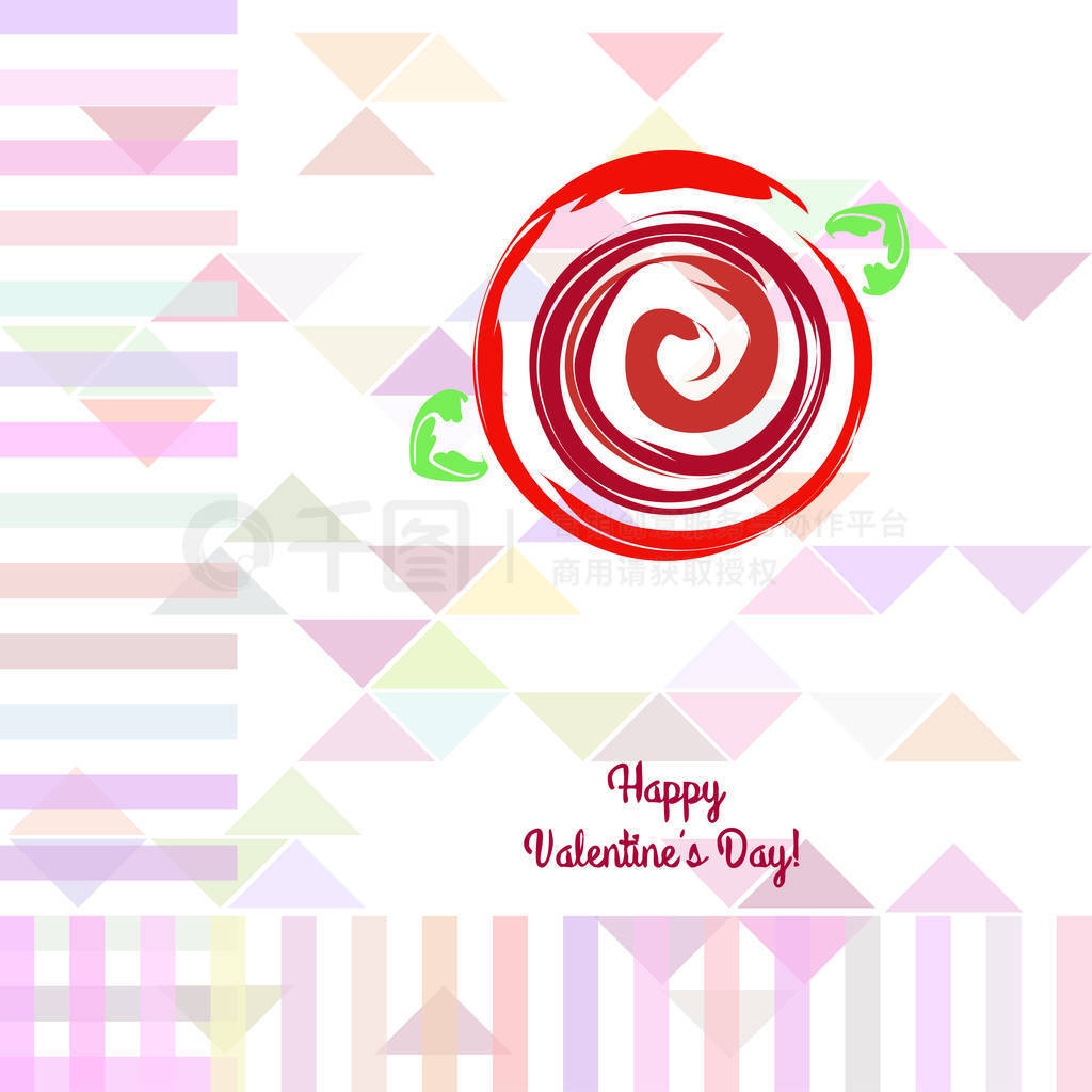 s Day, rose, flower, greeting card, vector background