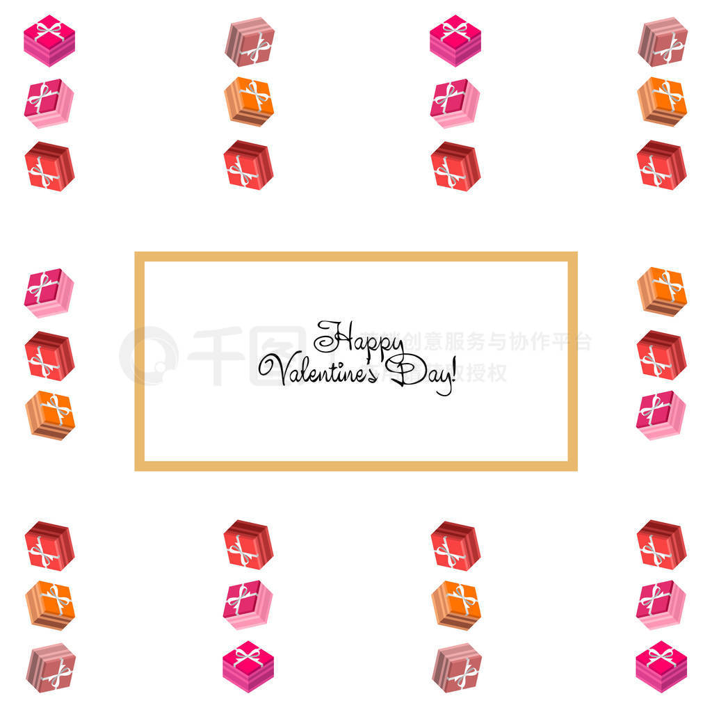 s Day, gift, greeting card, vector background