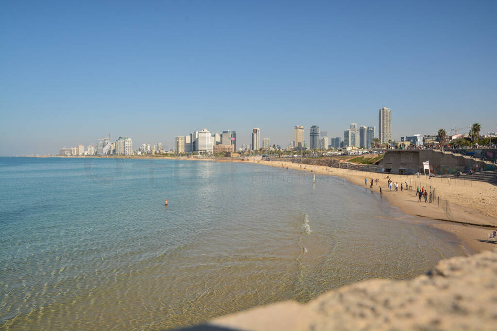 The beaches of Tel Aviv.