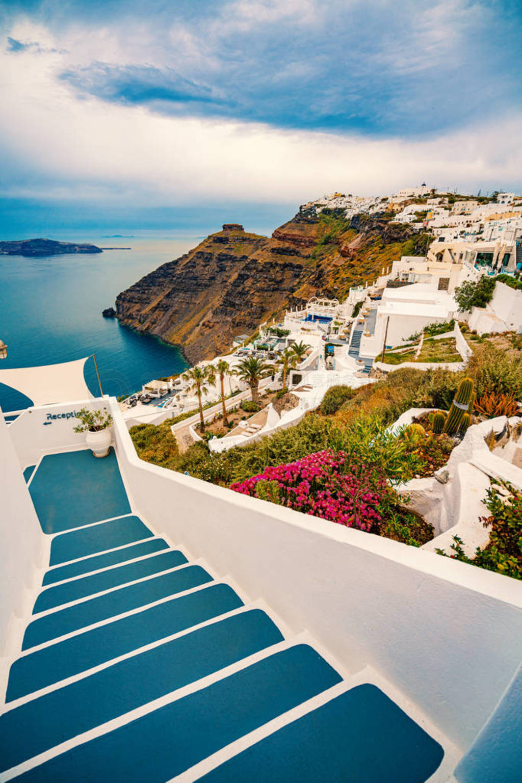 Santorini Island, Greece, one of the most beautiful travel des
