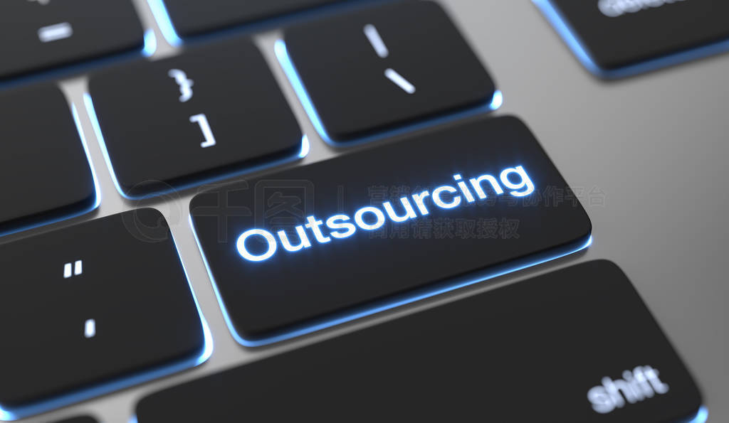 Outsourcing text on keyboard button.
