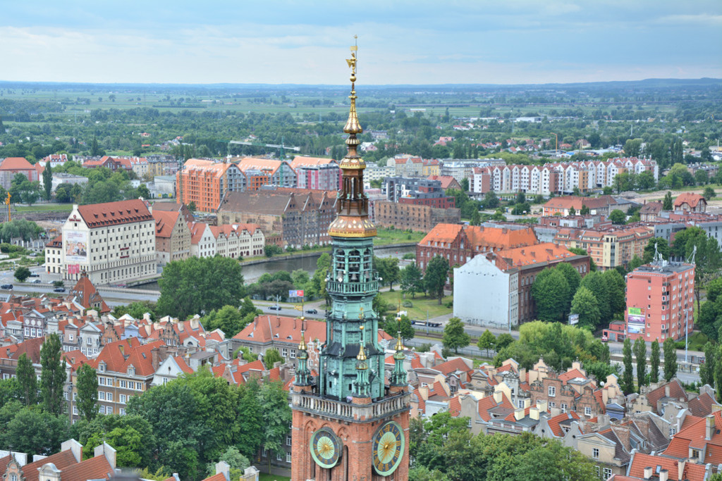 ˹оvue de la ville de Gdansk