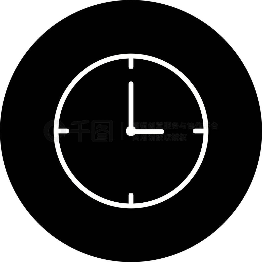 Illustration Clock Icon