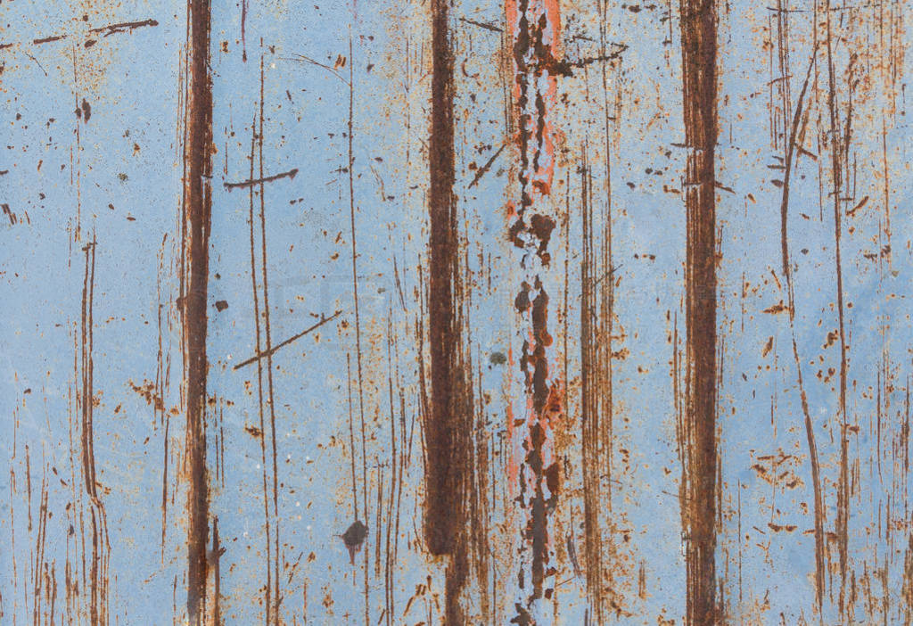 Rusty metal background with cracks, grunge texture. The texture