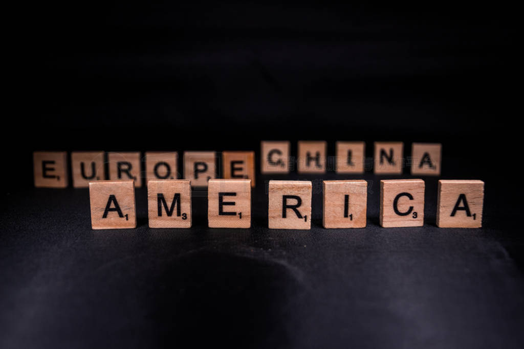 America, Europe and China triangle