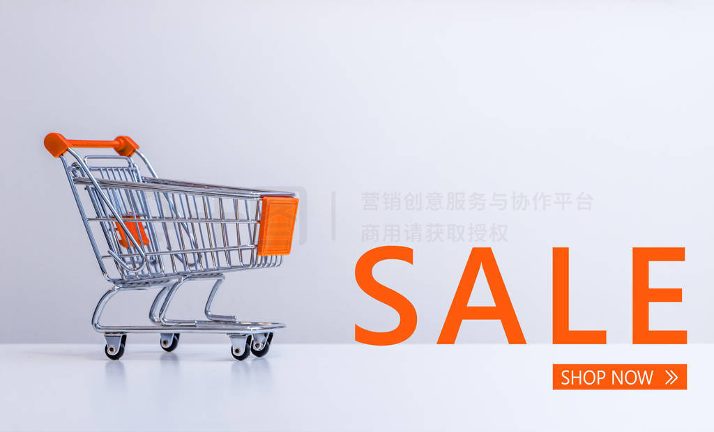 Sale: Shopping cart and Sale