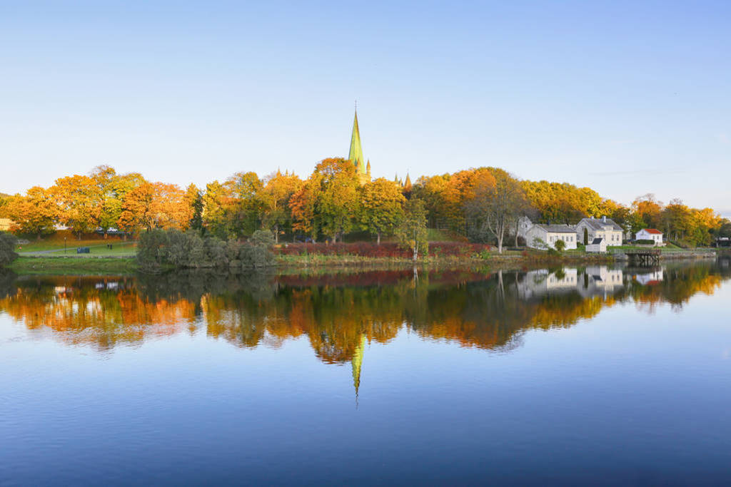 Fall in Trondheim, Norway