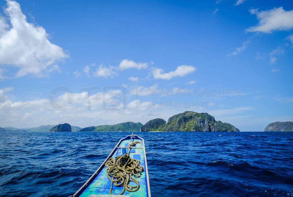 Seascape of Palawan Island, Philippines