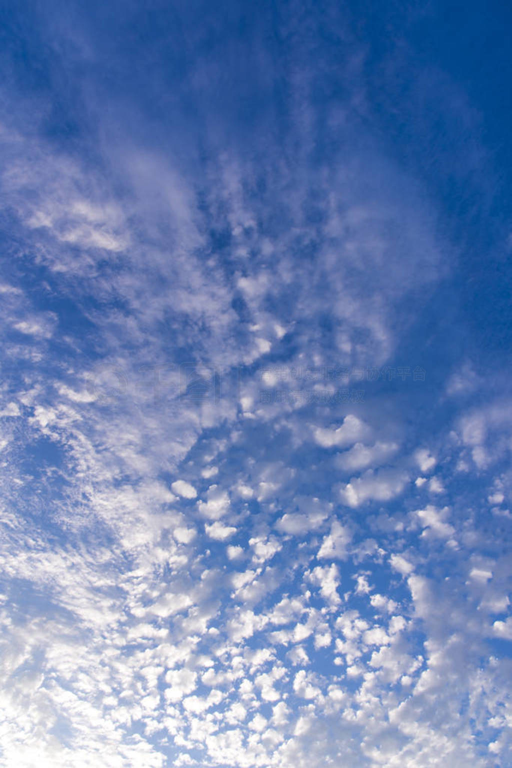 Blue sky and blue sky with clouds can be made in the background