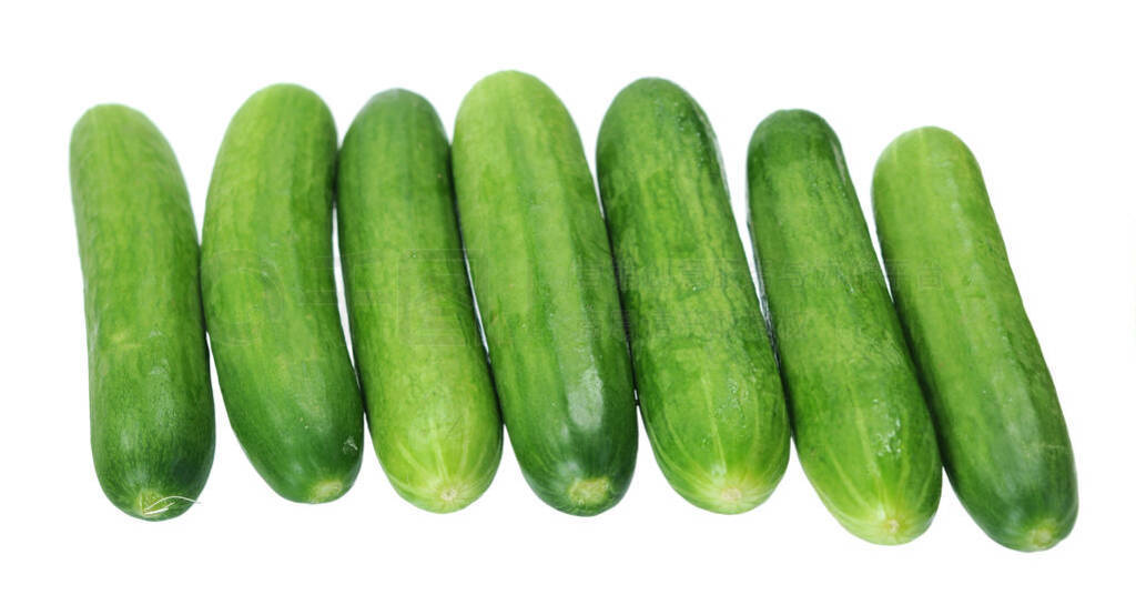 seven cucumbers