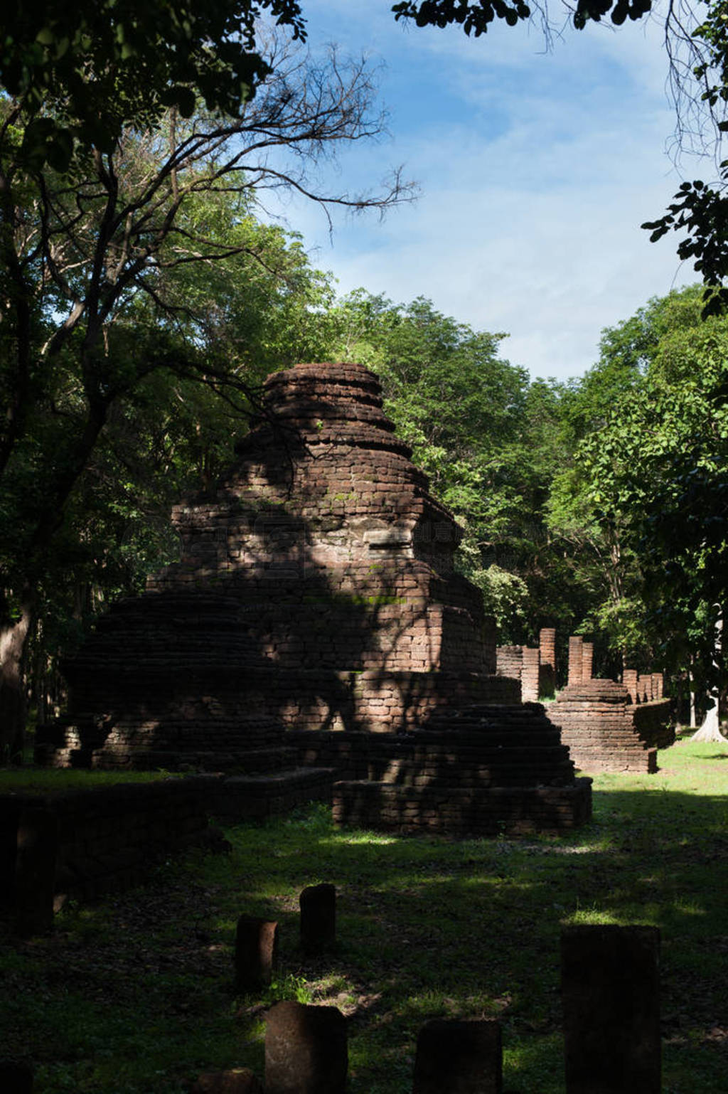 Wat Khong Chai Historical Park in Kamphaeng Phet, Thailand
