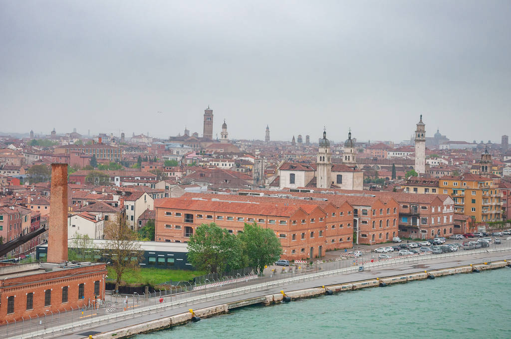 Panorama view of Venice