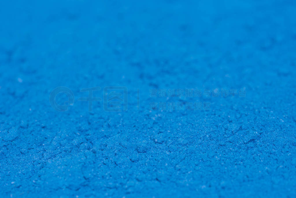 blue powder pigment art texture background