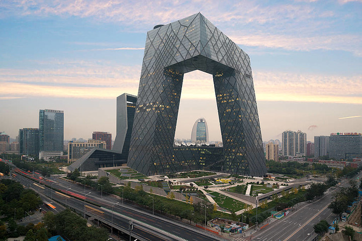 北京电视中心大楼图片