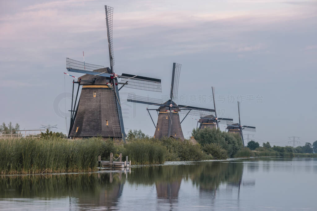 Kinderdijk Windmill壬ںߣ糧ׯľƷ糵Kinderdijk Holland