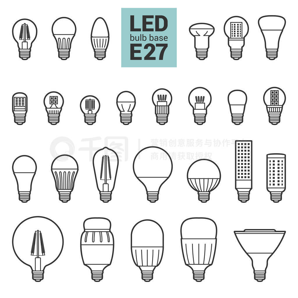 Led  E27 ʸͼ꼯