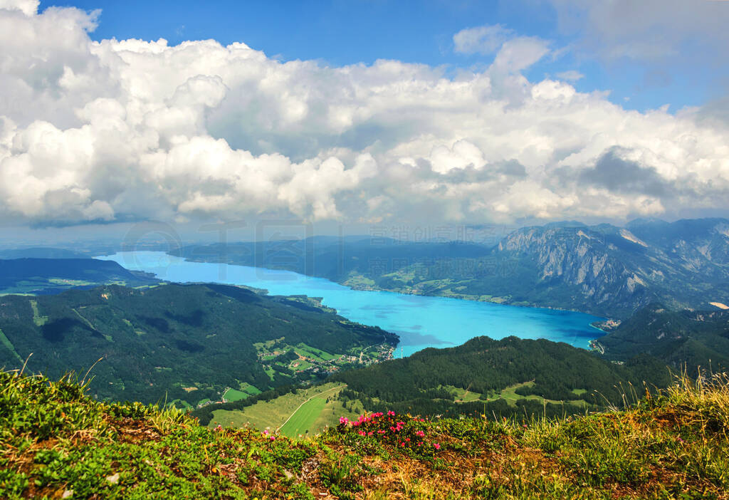 Schafberg monutainµ˹ɽضȫֶim Salzkammergut