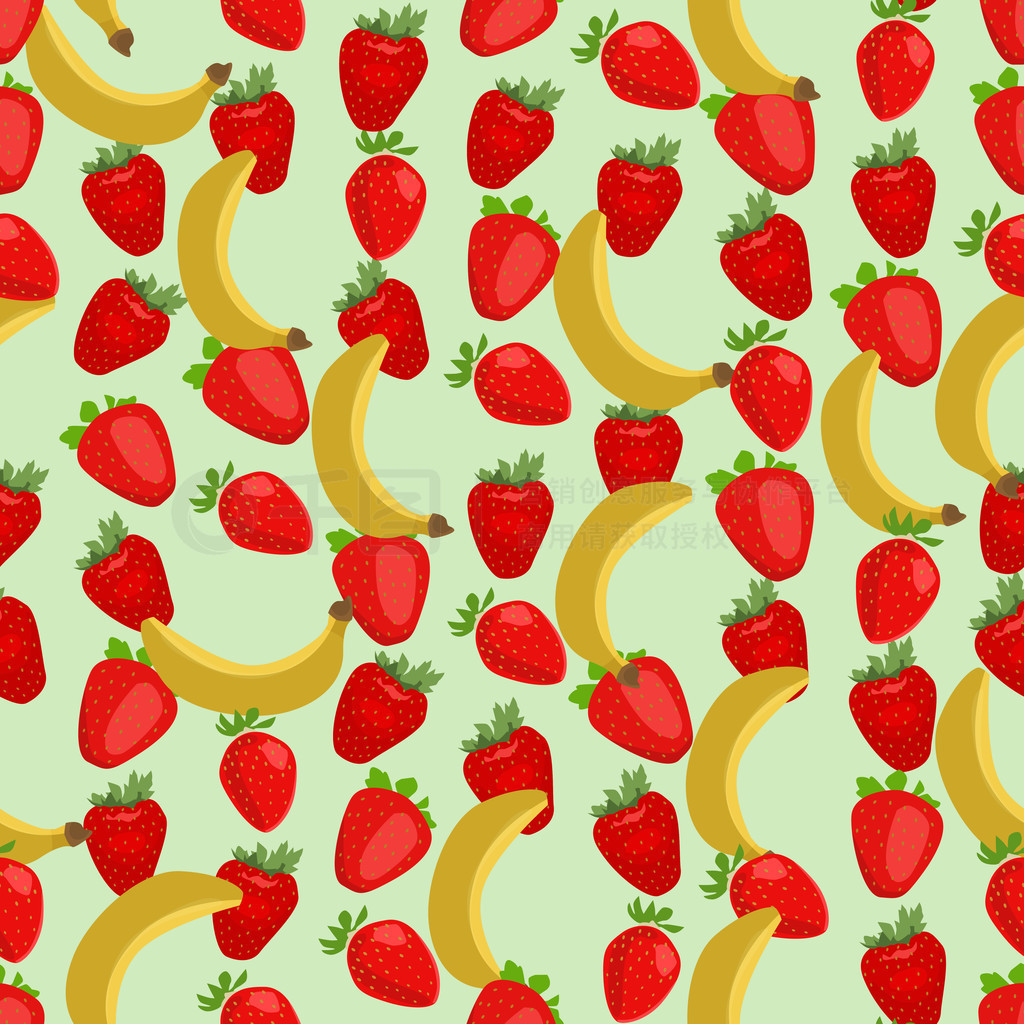 香蕉、草莓、猕猴桃 - 免费可商用图片 - cc0.cn