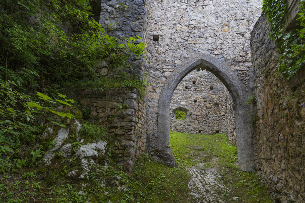 Burgruine Gallenstein.Old castle . Austria