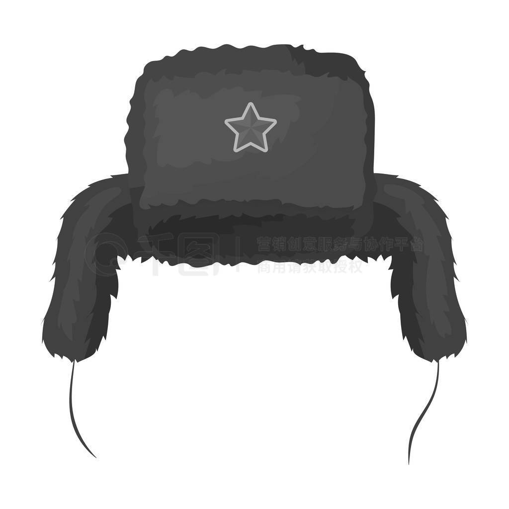 ڰɫϹĵɫ Ushanka ͼꡣ˹Ʊʸͼ