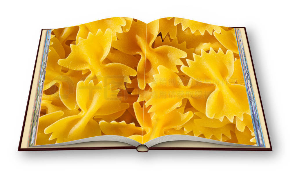 Italian pasta cookbook, called