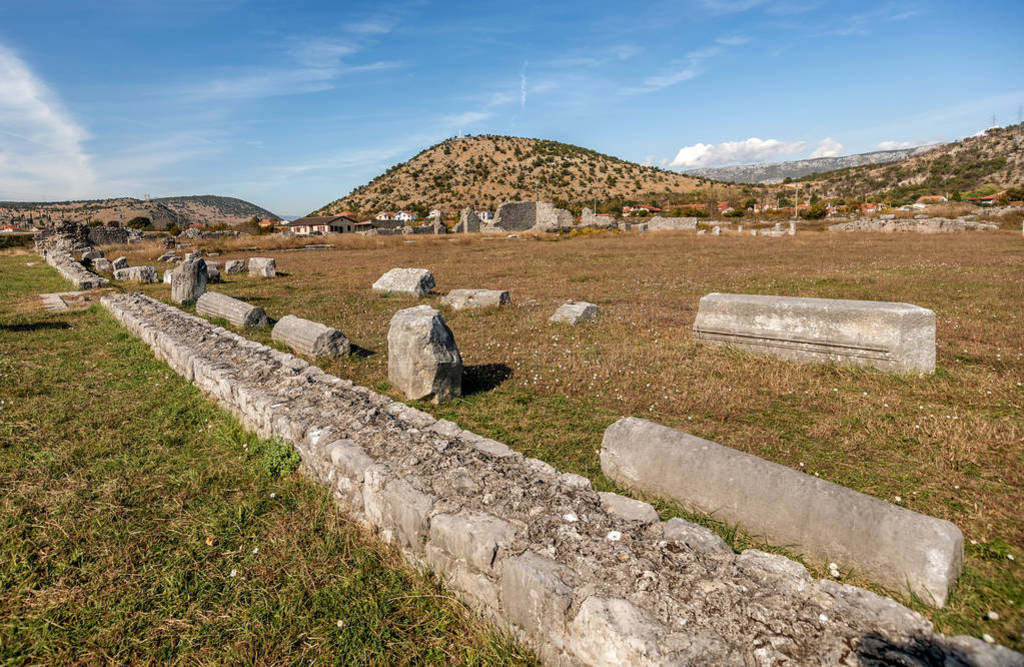 Archeological site of Roman and Byzantine city called Duklja