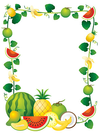 20混合的水果,边框,框架混合的水果,边框,框架210银色闪光质感的边框