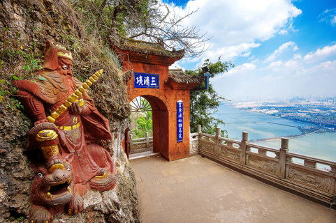 中國雲南省昆明市西山山公園