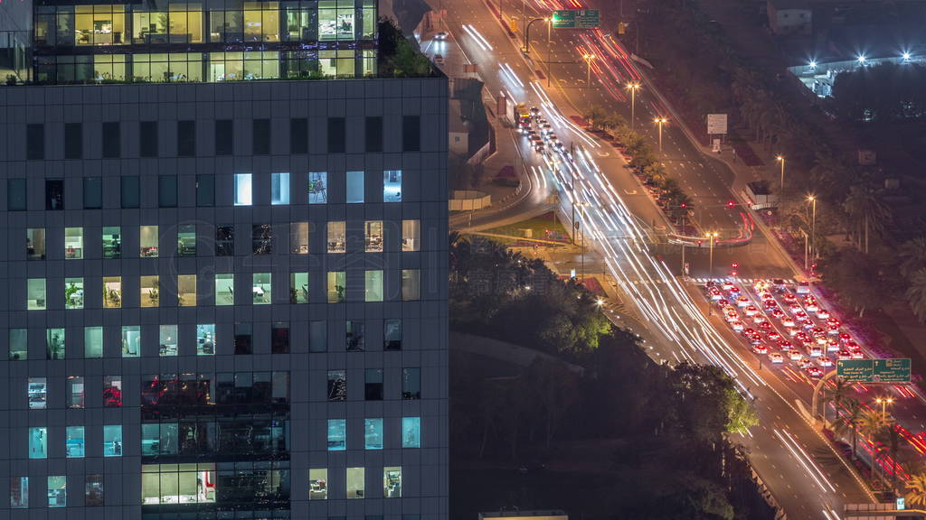 ϰDIFC night timelapseAl Saadaʮ·ڽͨͼ