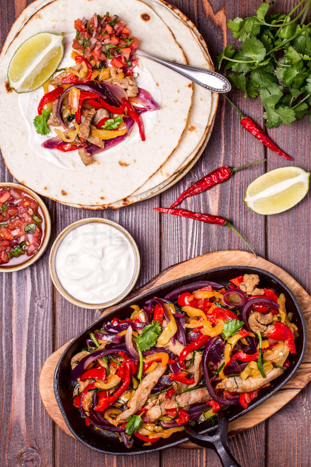 кͲɫ fajitas  tortill