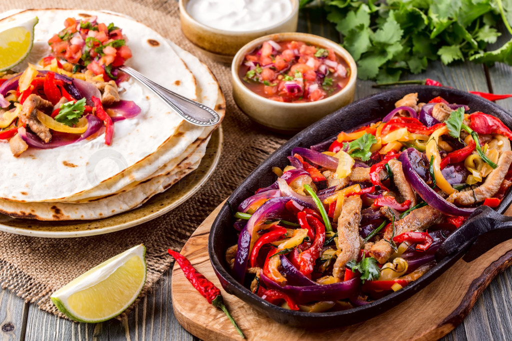 кͲɫ fajitas  tortill