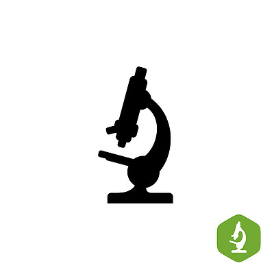 显微镜logo设计图片