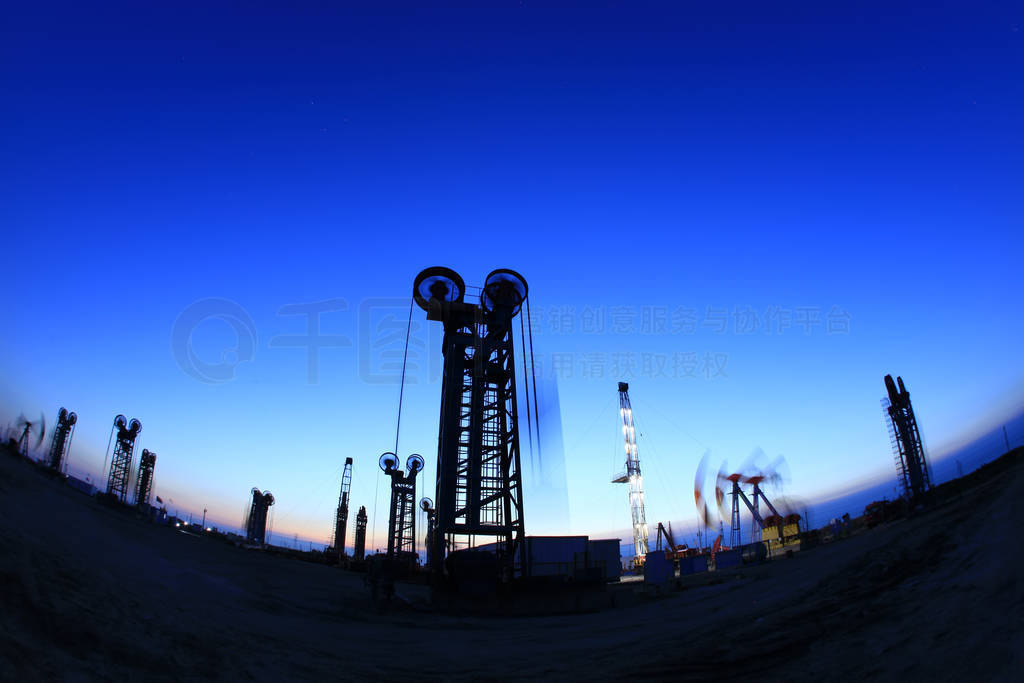 oil drilling rig