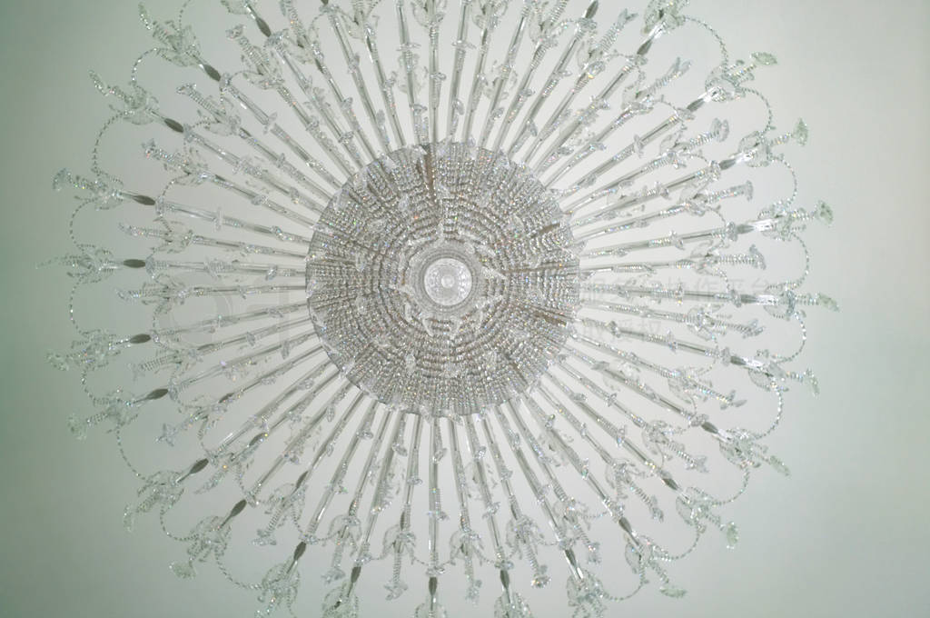 chandelier in the style of Art Nouveau. Unique classical empire