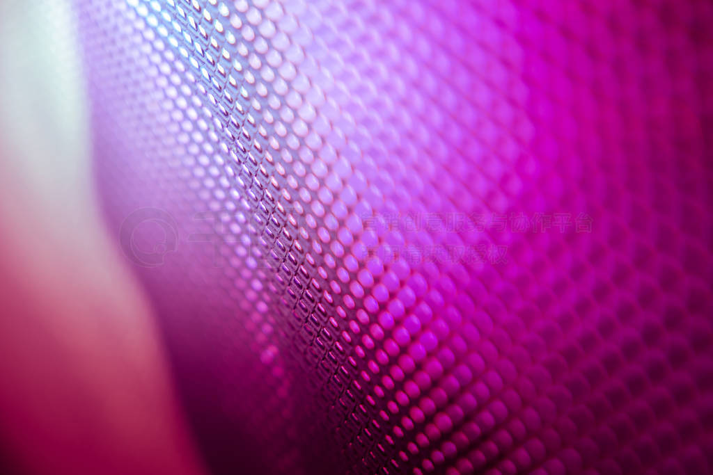 CloseUp LED blurred screen. LED soft focus background. abstract