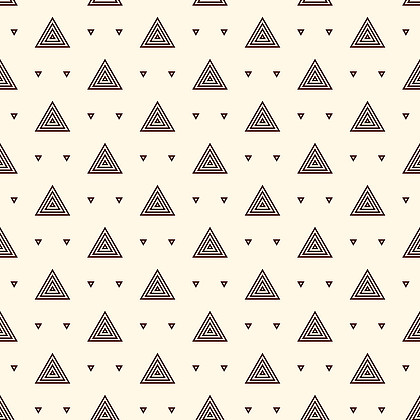 概述反复的三角形背景简单的抽象壁纸与几何图形无缝的表面图案