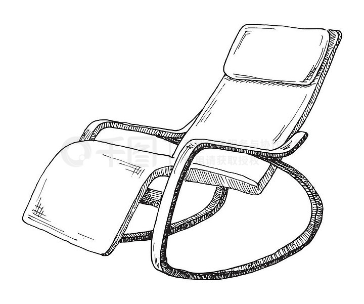 椅子素描画 基础图片
