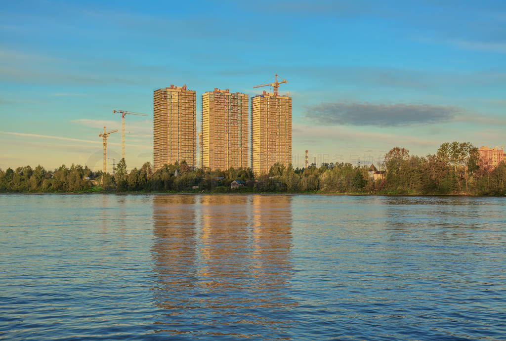 New high-rise buildings