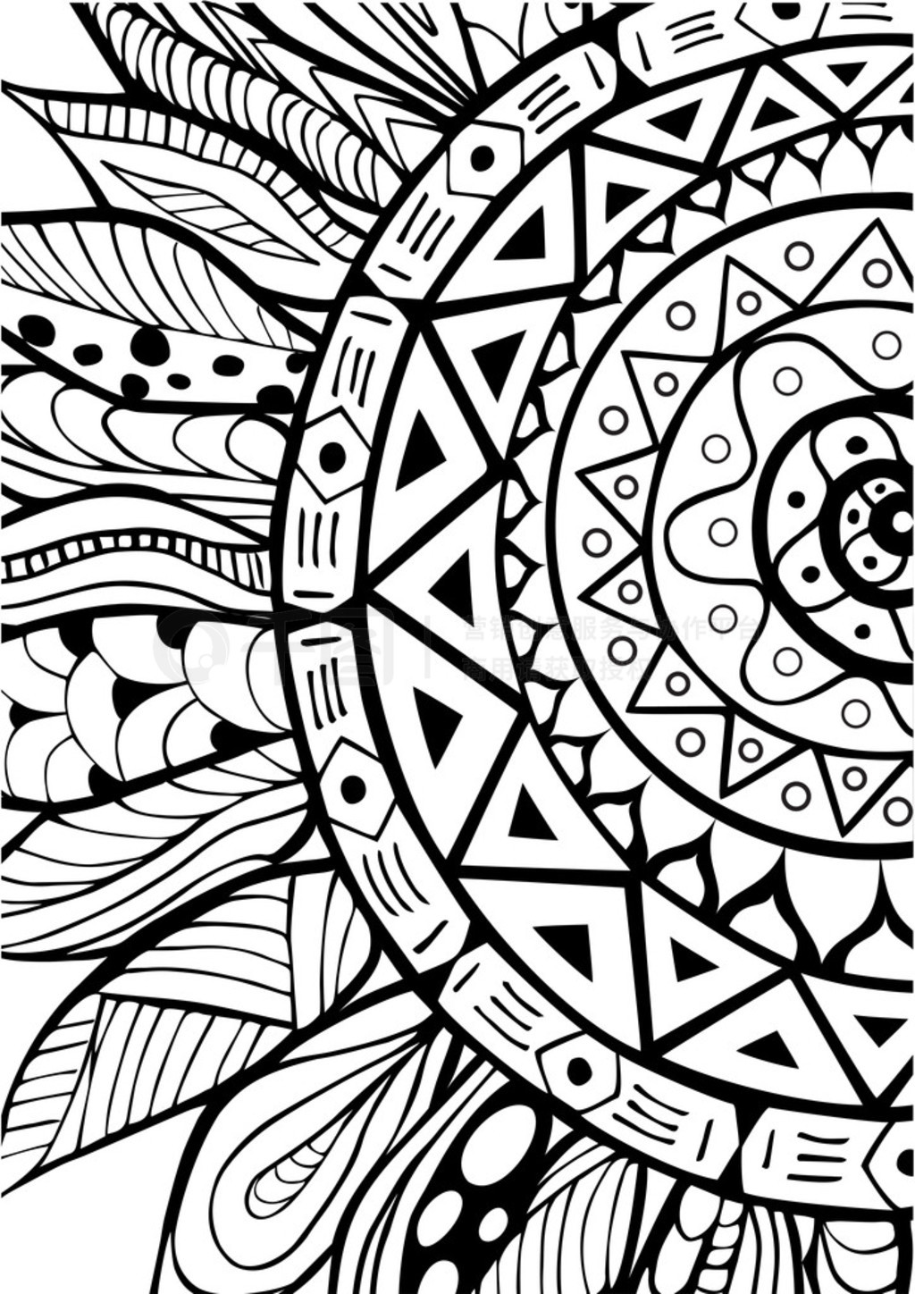 ֹƵ zentangle տװΪɫ