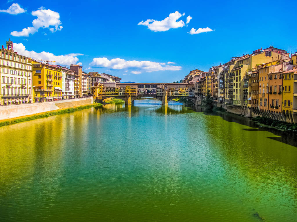 Ponte Vecchio (Old Bridge) in Florence, Italy