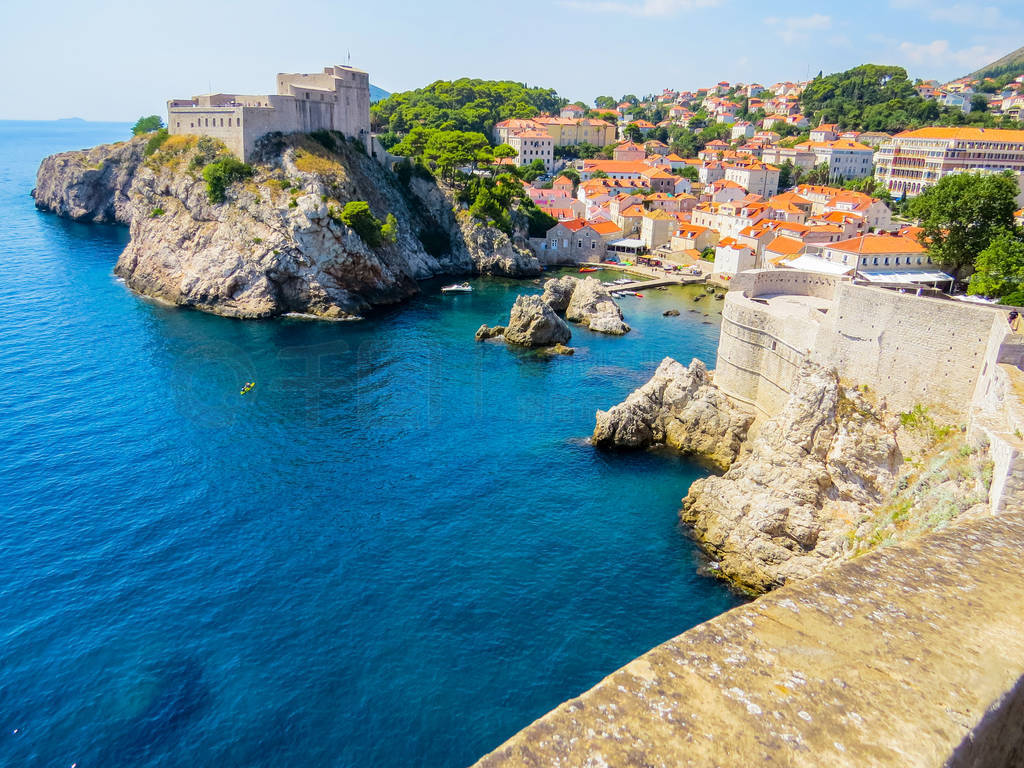 Kolorina Old Port, Dubrovnik, Croatia