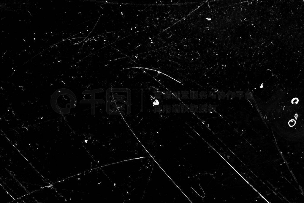 texture with scratches on a black