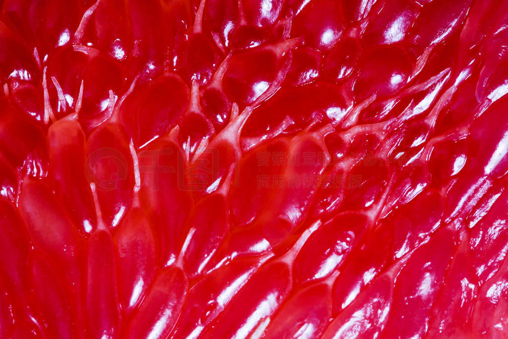 red grapefruit close up