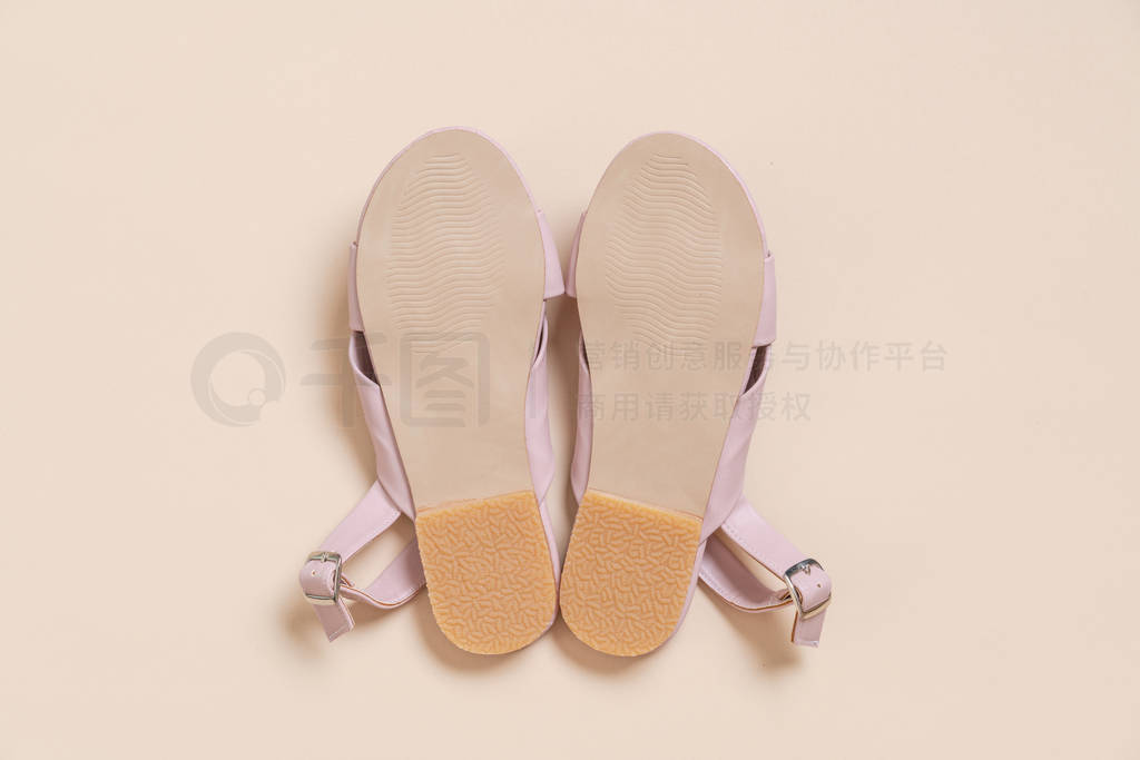 female and woman leather sandals