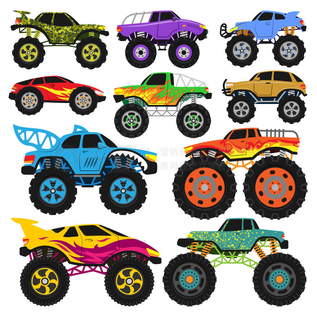 ￨ʸͨͼ֤ϴڰɫ±ص monstertruck